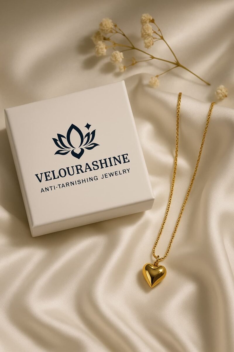 Heart chain pendant