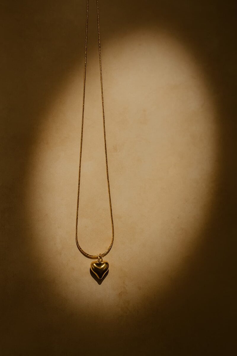 Heart chain pendant - Image 2